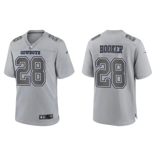 Malik Hooker Men's Dallas Cowboys Gray Atmosphere Fashion Game Jersey