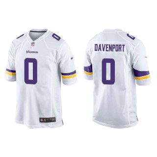 Vikings Marcus Davenport White Game Jersey