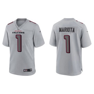 Marcus Mariota Atlanta Falcons Gray Atmosphere Fashion Game Jersey