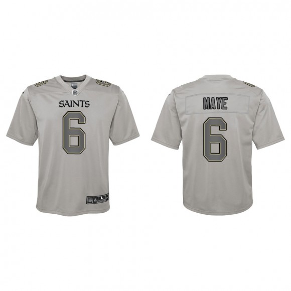 Marcus Maye Youth New Orleans Saints Gray Atmosphere Game Jersey