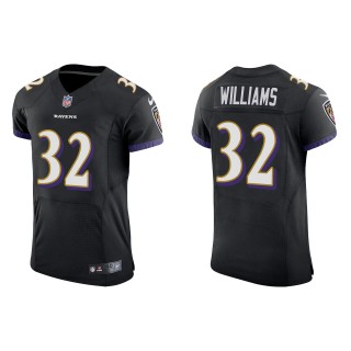 Marcus Williams Men's Baltimore Ravens Black Alternate Vapor Elite Jersey