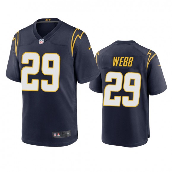 Los Angeles Chargers Mark Webb Navy Alternate Game Jersey