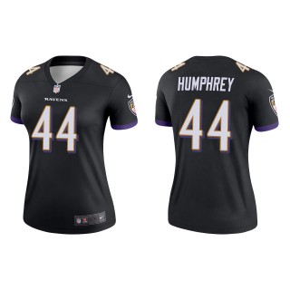 Marlon Humphrey Women's Baltimore Ravens Black Legend Jersey