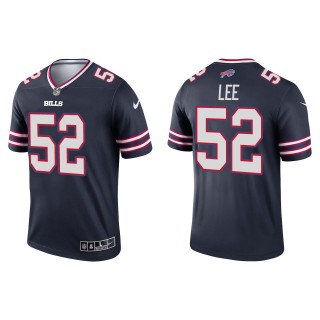 Men's Buffalo Bills Marquel Lee Navy Inverted Legend Jersey