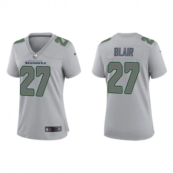 Marquise Blair Women's Seattle Seahawks Gray Atmosphere Fashion Game Jersey