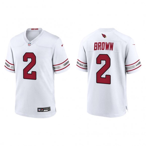 Marquise Brown White Game Jersey