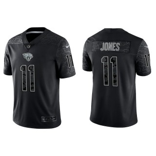 Marvin Jones Jacksonville Jaguars Black Reflective Limited Jersey