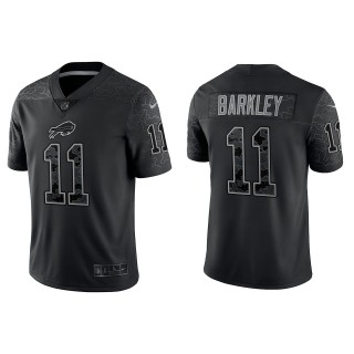 Matt Barkley Buffalo Bills Black Reflective Limited Jersey