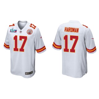 Mecole Hardman Men's Kansas City Chiefs Super Bowl LVII White Game Jersey