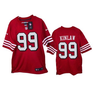 San Francisco 49ers Javon Kinlaw Scarlet 2021 Game Jersey