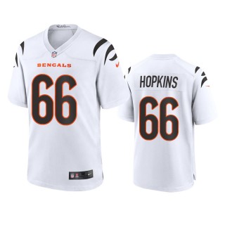 Cincinnati Bengals Trey Hopkins White 2021 Game Jersey