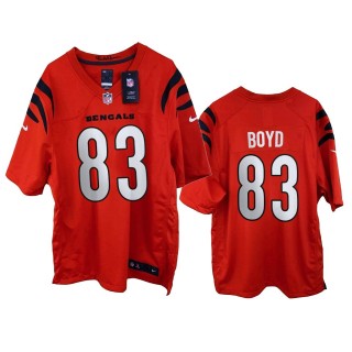 Cincinnati Bengals Tyler Boyd Orange 2021 Game Jersey