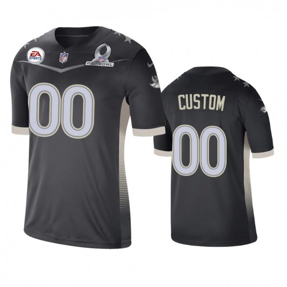 Denver Broncos Custom Anthracite 2021 AFC Pro Bowl Game Jersey