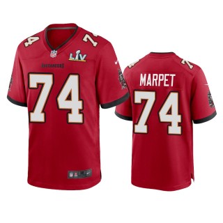 Tampa Bay Buccaneers Ali Marpet Red Super Bowl LV Game Jersey