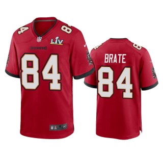 Tampa Bay Buccaneers Cameron Brate Red Super Bowl LV Game Jersey