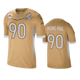Tampa Bay Buccaneers Jason Pierre-Paul Gold 2021 NFC Pro Bowl Game Jersey