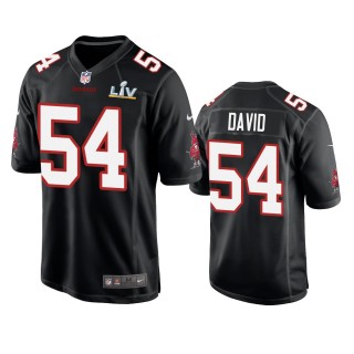 Tampa Bay Buccaneers Lavonte David Black Super Bowl LV Game Fashion Jersey