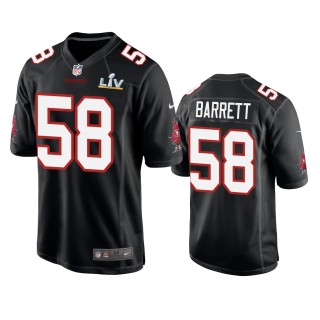 Tampa Bay Buccaneers Shaquil Barrett Black Super Bowl LV Game Fashion Jersey