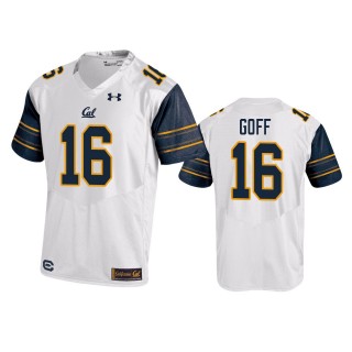 Cal Golden Bears Jared Goff White College Football Performance Jersey