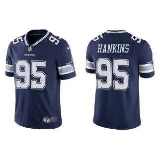 Men's Dallas Cowboys Johnathan Hankins Navy Vapor Limited Jersey
