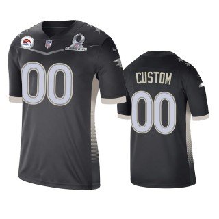 Baltimore Ravens Custom Anthracite 2021 AFC Pro Bowl Game Jersey