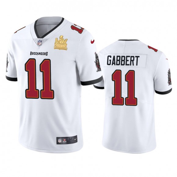 Tampa Bay Buccaneers Blaine Gabbert White Super Bowl LV Champions Vapor Limited Jersey