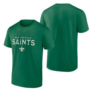 Men's New Orleans Saints Kelly Green Celtic Knot T-Shirt