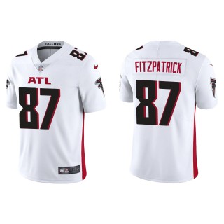 Men's Falcons John FitzPatrick White Vapor Limited Jersey