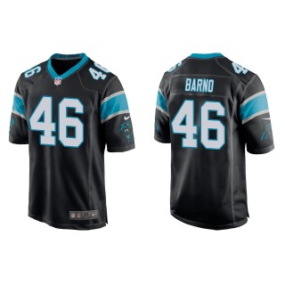 Men's Panthers Amare Barno Black Game Jersey