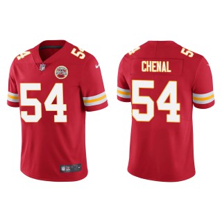 Men's Chiefs Leo Chenal Red Vapor Limited Jersey