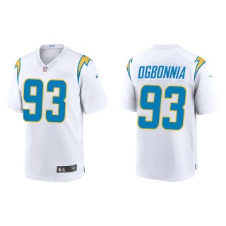Men's Chargers Otito Ogbonnia White Game Jersey