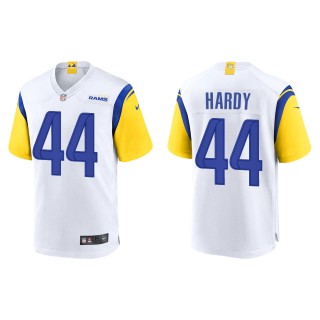Men's Rams Daniel Hardy White Alternate Game Jersey