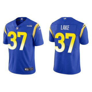 Men's Rams Quentin Lake Royal Vapor Limited Jersey