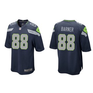 Seahawks A.J. Barner College Navy Game Jersey