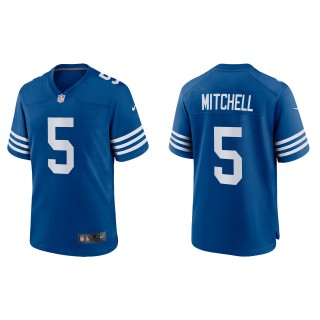 Colts Adonai Mitchell Royal Alternate Game Jersey