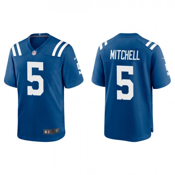 Colts Adonai Mitchell Royal Game Jersey