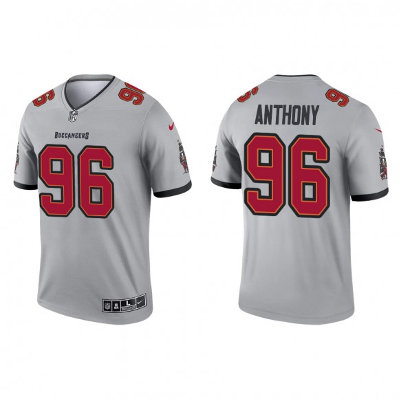 Men's Buccaneers Andre Anthony Gray 2022 NFL Draft Inverted Legend Jersey