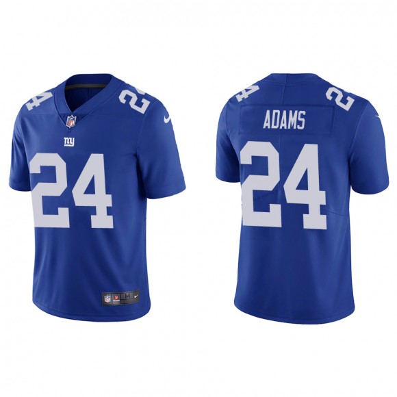 Men's New York Giants Andrew Adams Blue Vapor Limited Jersey