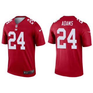 Men's New York Giants Andrew Adams Red Inverted Legend Jersey