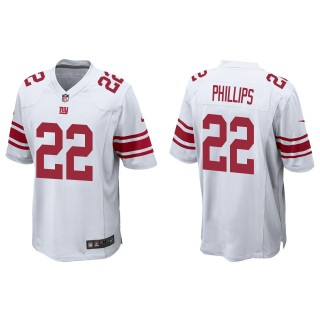 Giants Andru Phillips White Game Jersey