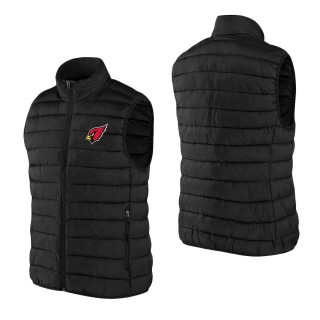 Men's Arizona Cardinals NFL x Darius Rucker Collection by Fanatics Black Faux Down Full-Zip Vest
