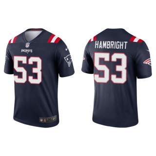 Men's Patriots Arlington Hambright Navy Legend Jersey