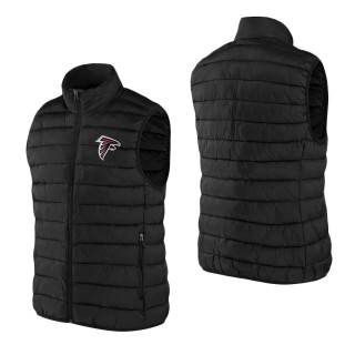 Men's Atlanta Falcons NFL x Darius Rucker Collection by Fanatics Black Faux Down Full-Zip Vest