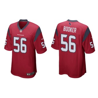 Men's Houston Texans Booker Red Game Jersey
