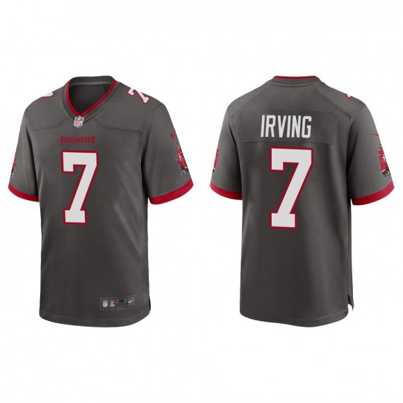 Buccaneers Bucky Irving Pewter Alternate Game Jersey