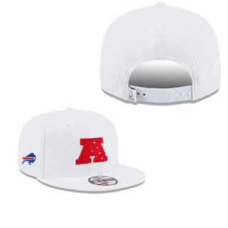 Men's Buffalo Bills White Pro Bowl 9FIFTY Snapback Hat
