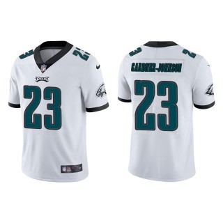 Men's Philadelphia Eagles C.J. Gardner-Johnson White Vapor Limited Jersey