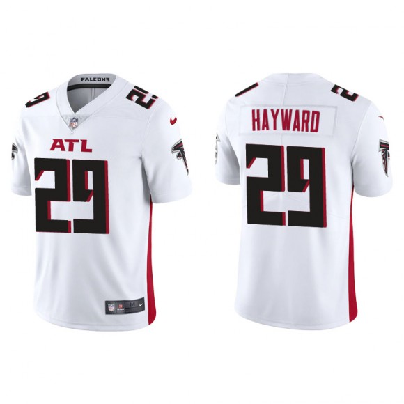 Men's Falcons Casey Hayward White Vapor Limited Jersey