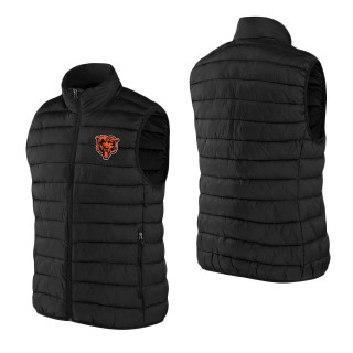 Men's Chicago Bears NFL x Darius Rucker Collection by Fanatics Black Faux Down Full-Zip Vest