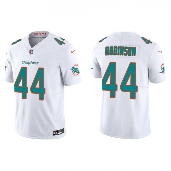 Dolphins Chop Robinson White Vapor F.U.S.E. Limited Jersey